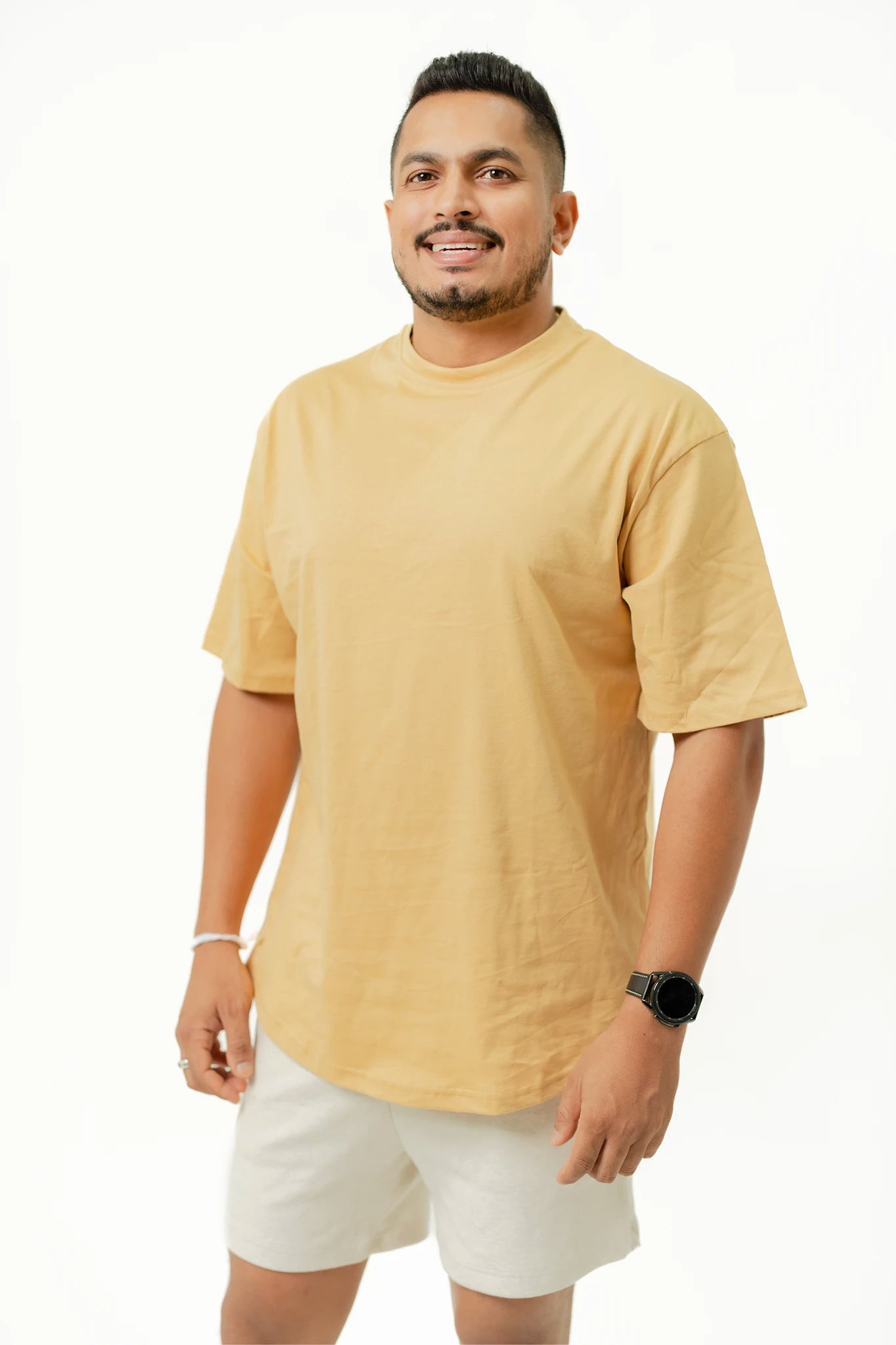 Habito Over Size Tee Pineapple Mens Front