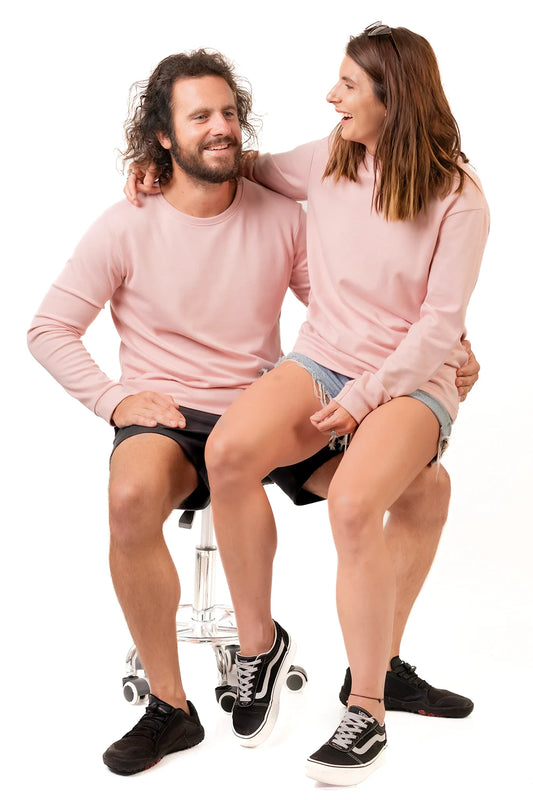 Unisex Long Sleeve T-Shirt - Flamingo Pink