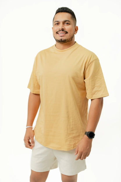 Habito Over Size Tee Pineapple Mens Front