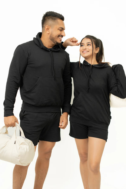 Habito Comfort short black front 